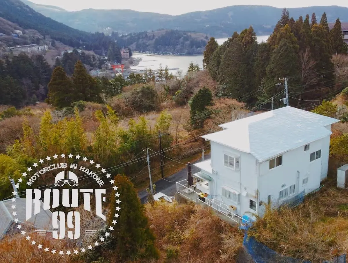 【芦ノ湖徒歩10分＆バス停1分】一棟貸切最大14人 大人數bbq可能 パーティ 『Route99』 Βίλα Χακόνε Σπίτι διακοπών